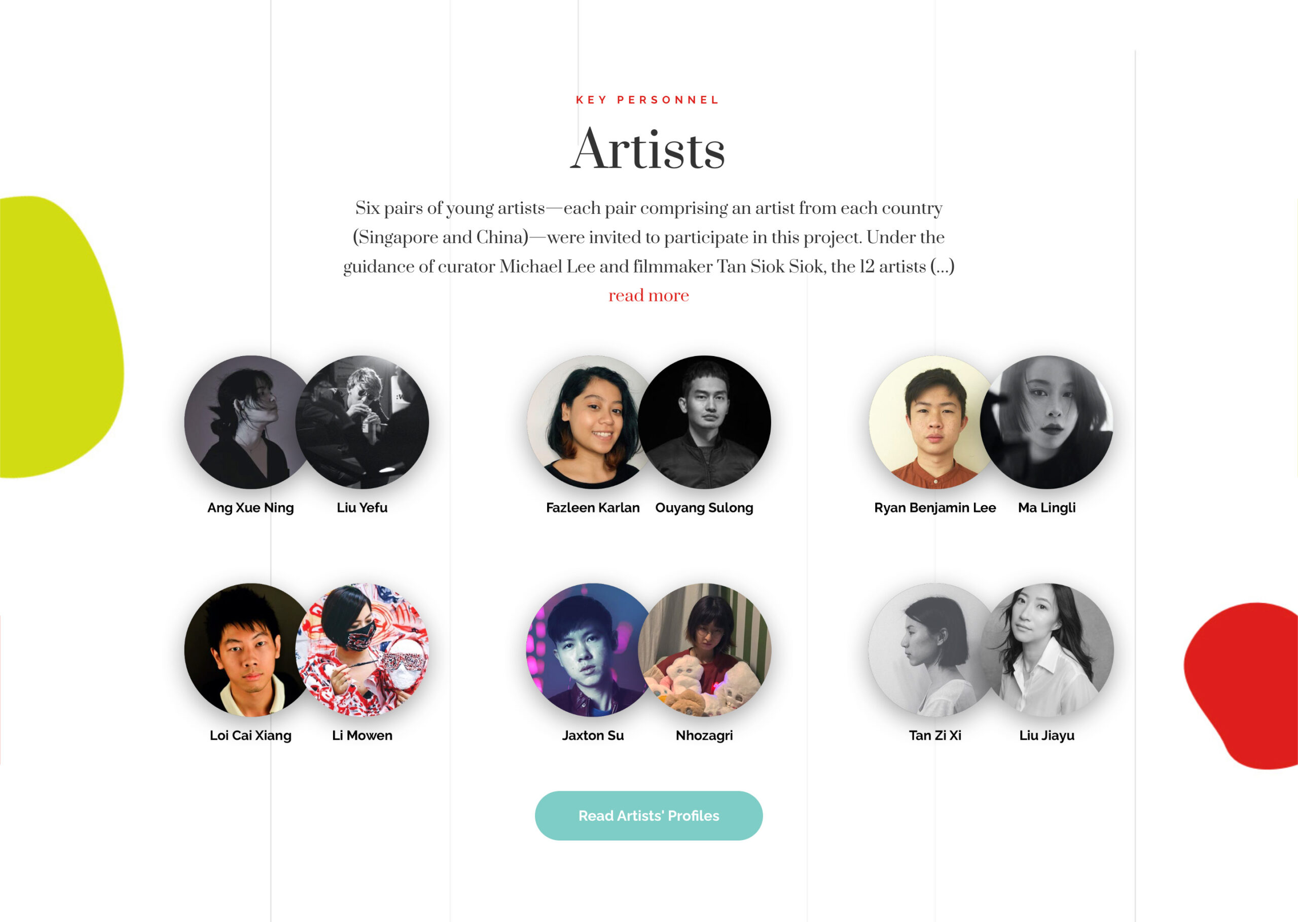 desktop-artx30-artists Art Exchange Website Development - Multilingual